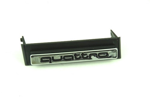 Genuine new audi black quattro - genuine,