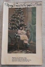 Post WW1 Christmas Card Dated  1923