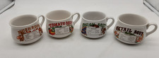 Vintage Soup Mugs With Recipes