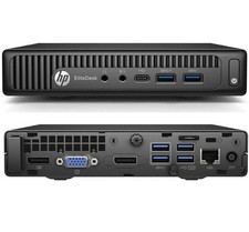 Windows 10 Pro HP Elite Desk QUAD CORE i5 / 500GB SSD / 8GB RAM Mini PC WIFI