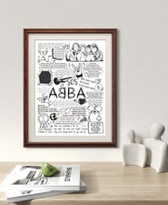 Abba poster - abba, music