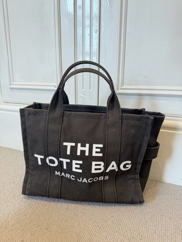Marc jacobs black canvas tote - jacobs,
