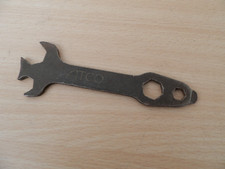 Vintage ATCO Multi Tool Spanner Old Lawnmower Setting Tool