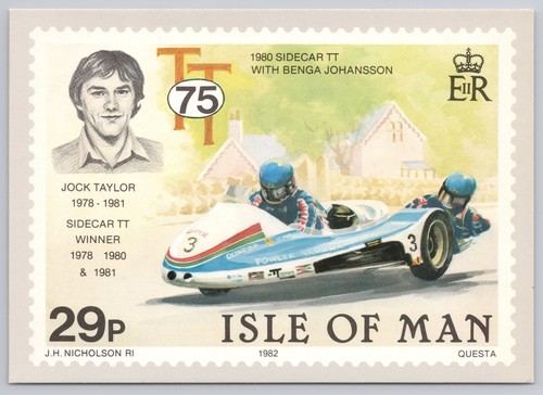 Isle man post - of,