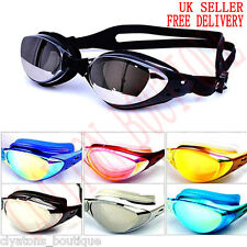 Non-Fogging Anti UV Swimming Swim Goggle Glasses Adjustable Eye Protect Adult