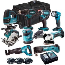 Makita 18V LXT 9 Piece Power