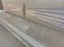 White Glitter Crushed Velvet