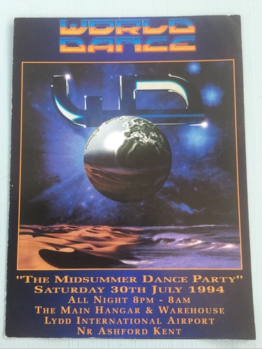 Rave flyer world dance - world, at