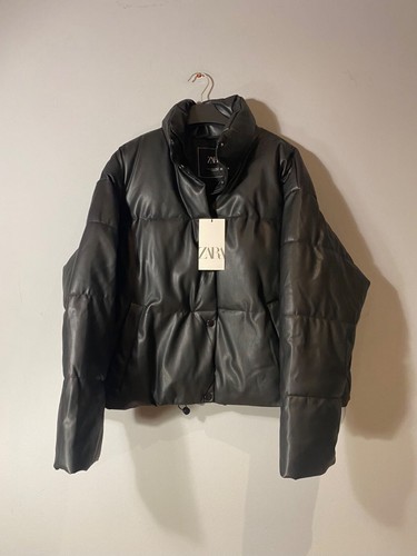 Bnwt zara black - black, faux