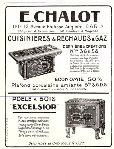 1924 advert chalot - 1924,
