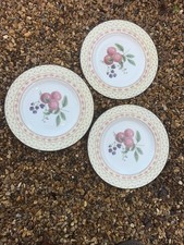 3 X Johnson Brothers Fruit