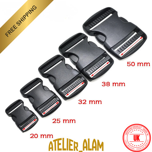 25mm plastic release - 25mm,