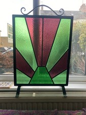 Art Deco Style Stained Glass