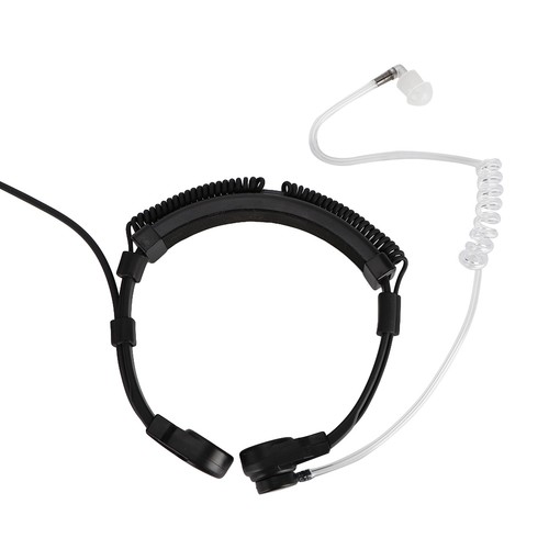 Throat mic headset - headset, high