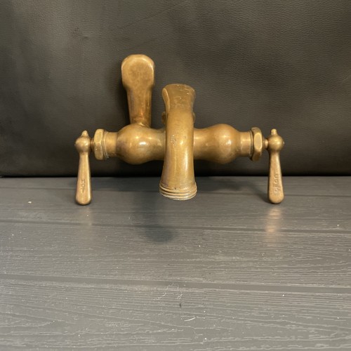 Rare antique brass three - antique,