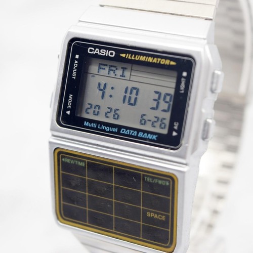 Casio data bank - data, dbc-611