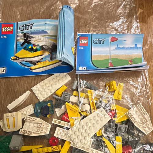 Lego city 3178 - plane, w/
