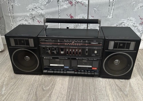 Sanyo c35 vintage boombox dual - c35,