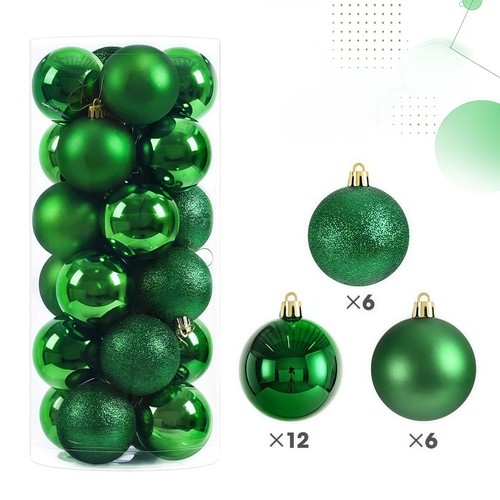 30mm christmas decor baubles - decor,