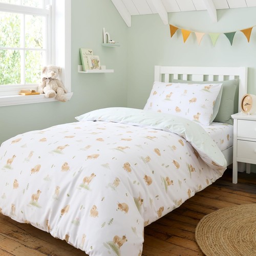 Bianca mini moo duvet cover - moo,