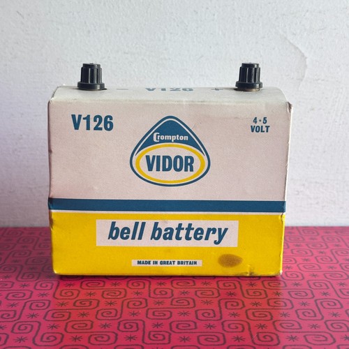 Crompton vidor bell v126 - crompton, 4.5v