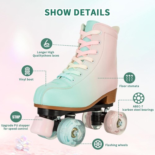 Light roller skates - light-up,