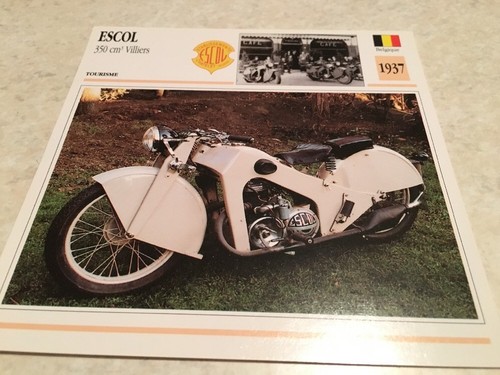 Motorcycle card escol - card,
