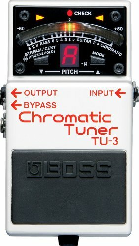 Boss chromatic tuner - chromatic, tu-3