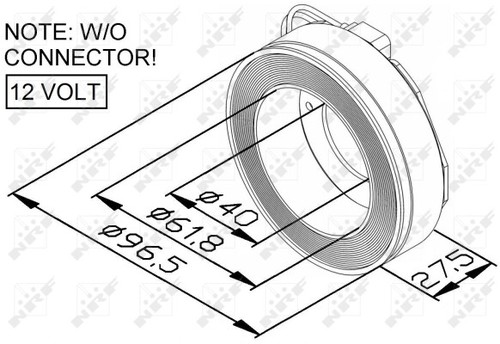 New coil magnetic clutch - coil,, magnetic-clutch