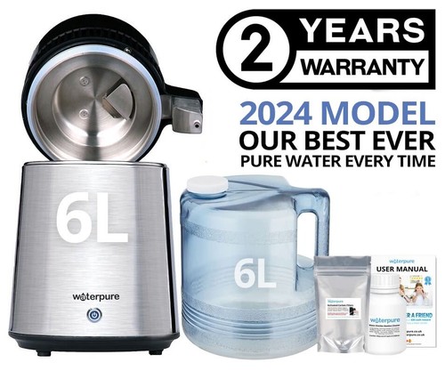 Litre water distiller - water,