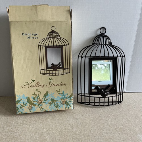 Cracker barrel birdcage mirror - barrel,