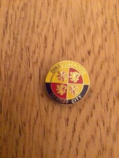 Cardiff City Round Enamel Badge (1 available)