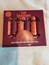 BBC The Traitors Christmas Crackers - 6 crackers  Christmas Dinner