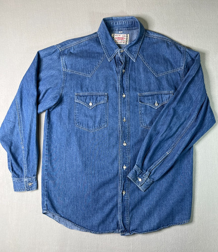 Vtg brutus denim shirt mens - vtg,
