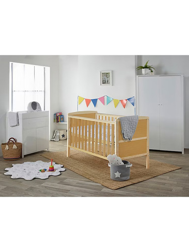 Rafferty cot bed - bed, natural