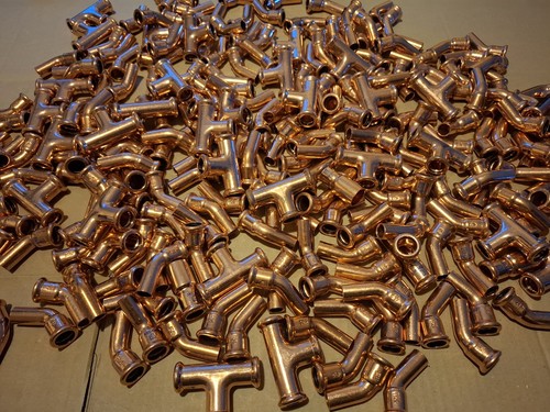 Copper press fittings 15mm - fittings,