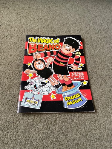 The magic beano sticker - beano,