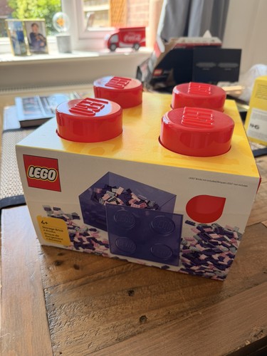 Lego storage brick knobs - brick, 4