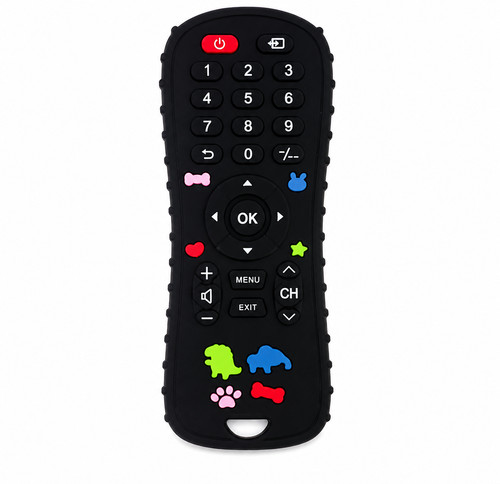 Silicone baby teether - silicone, tv