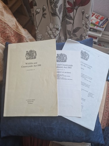 Wildlife and countryside act - wildlife,