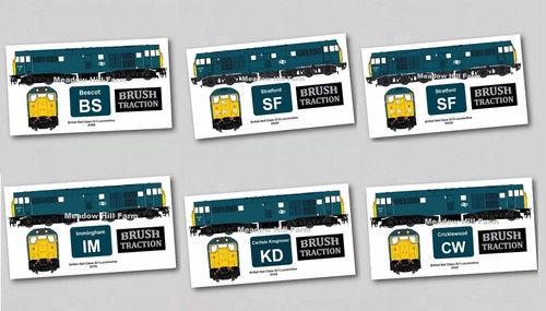 Sticker various british rail - british,