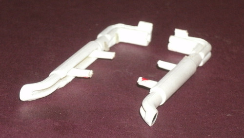 Scale set side exhaust - 1/18,