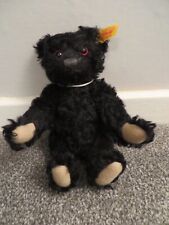 Vintage 20cm Steiff Othello Titanic 2002 Black Mohair Bear 660498