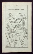 N. IRELAND, KILREA, COLERAINE, PORTRUSH,  antique map, Taylor & Skinner, 1778