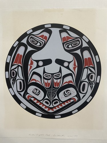 Haida argillite inuit - argillite, sea