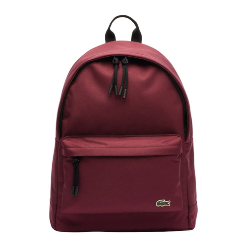 Mens backpack lacoste burgundy - backpack,