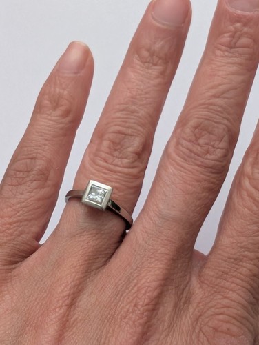 Vintage palladium engagement - palladium,
