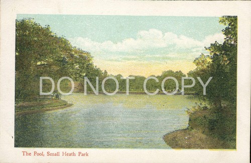 Postcard birmingham pool small - postcard,