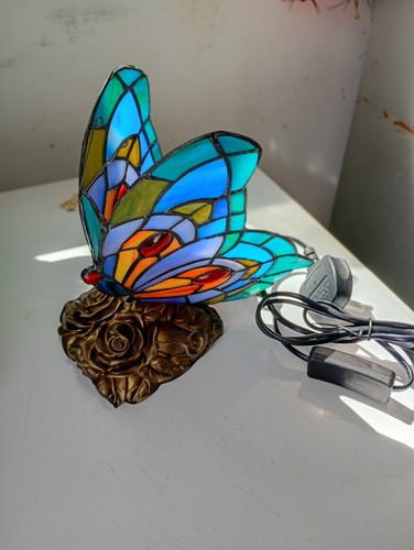 Tiffany style butterfly - style, table