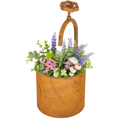 Rustic faucet planter pot - faucet, –